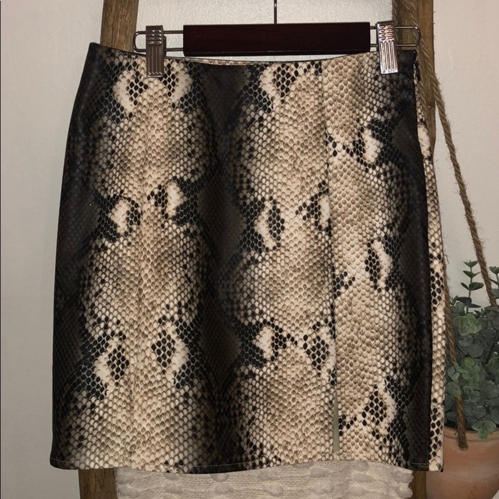 Snake Skin Skirt
